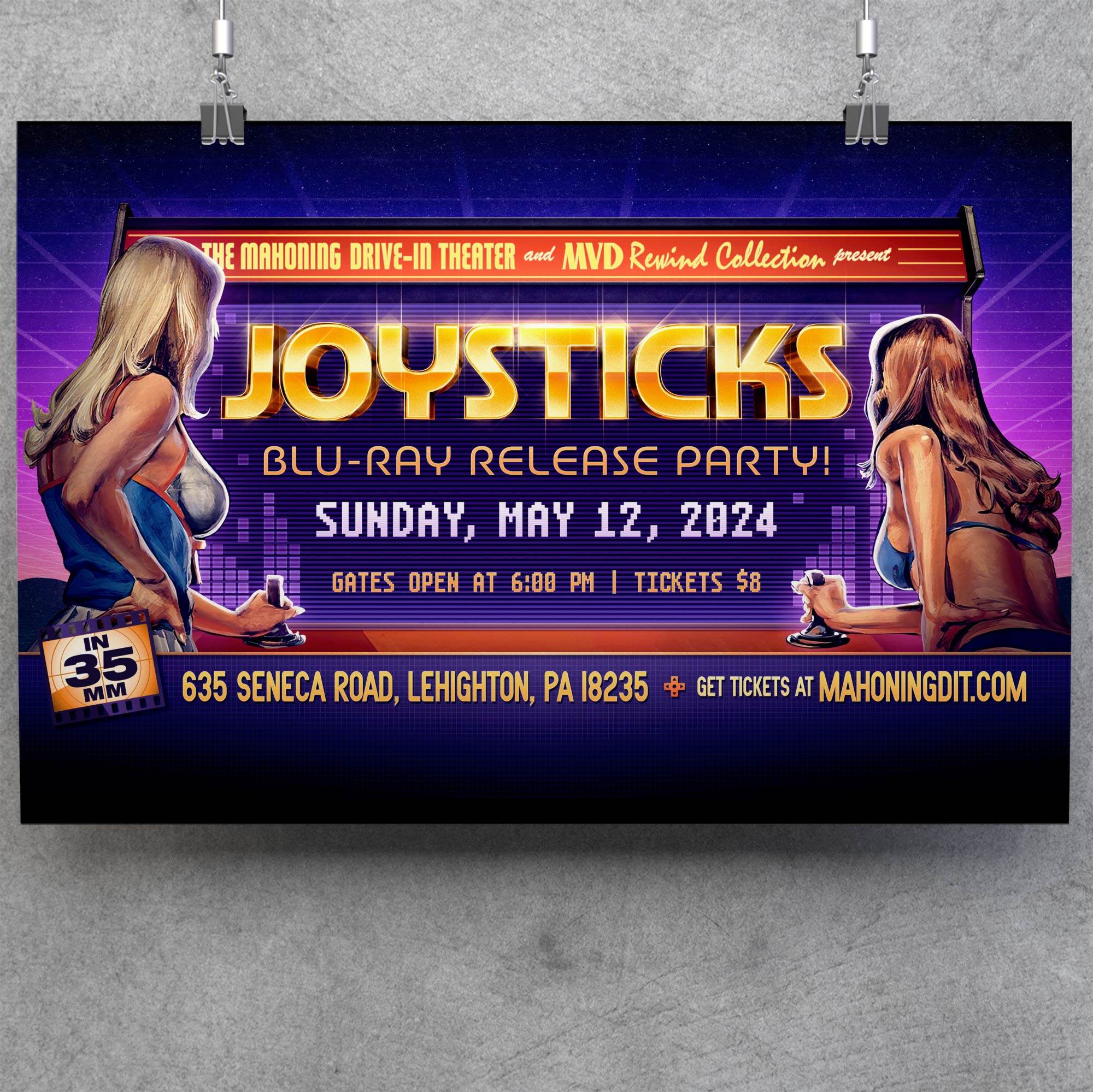 Joysticks - 2024 Event Poster