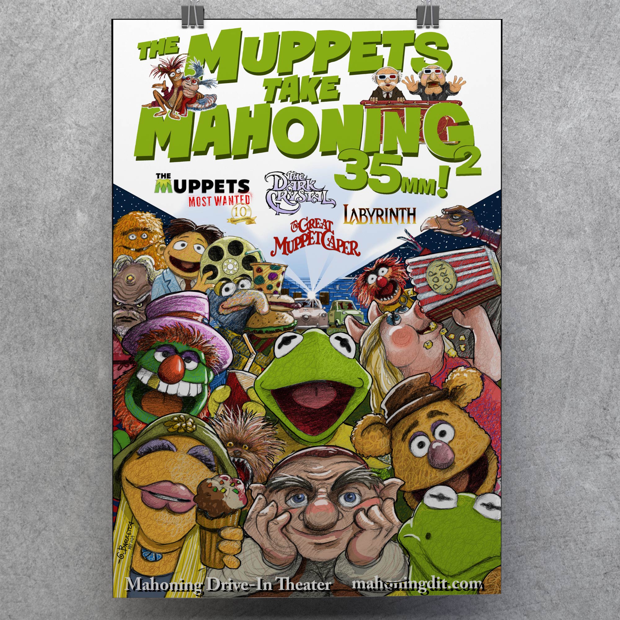 Muppets Take Mahoning - 2024 Event Poster