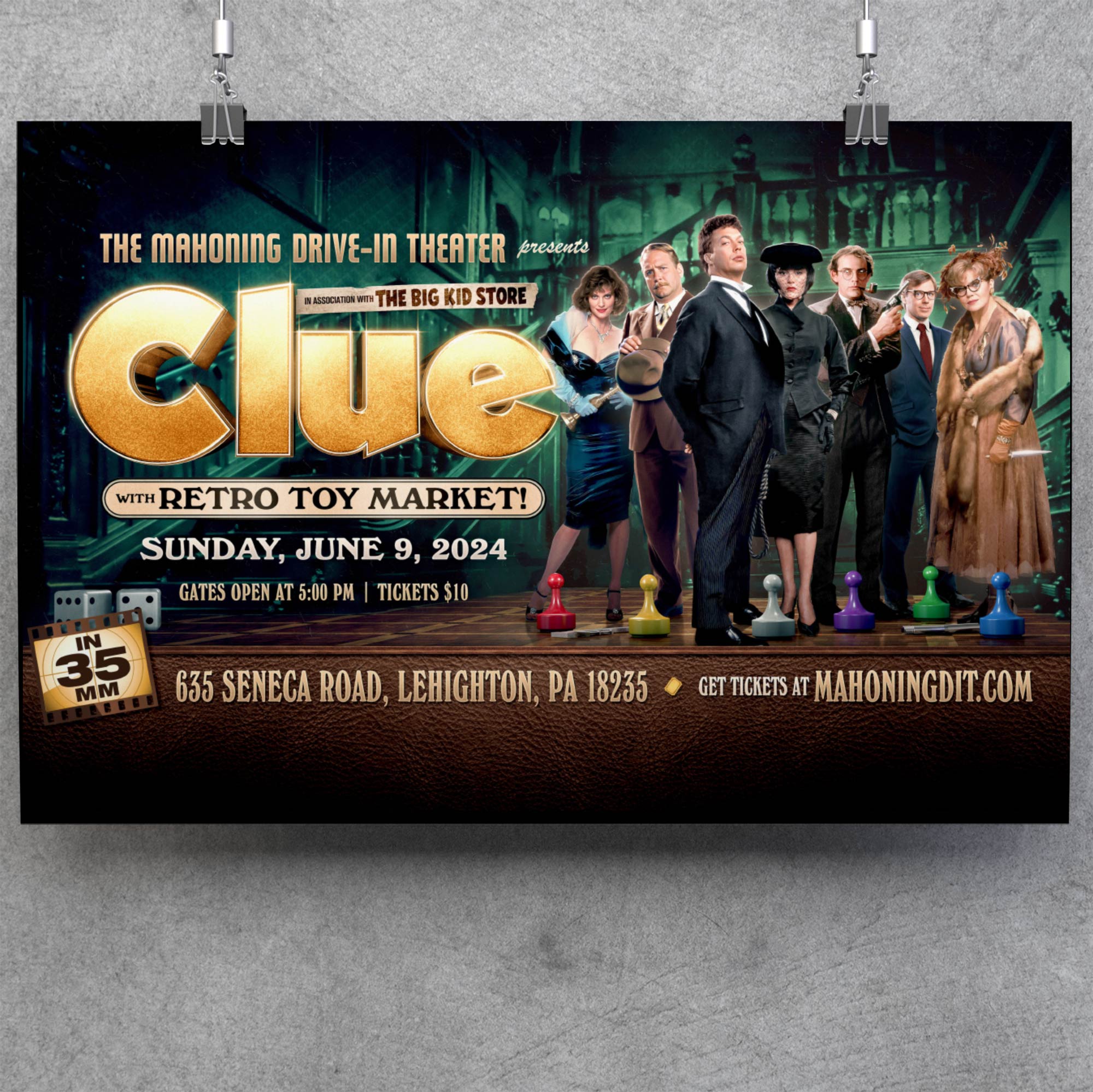 Clue - 2024 Event Poster