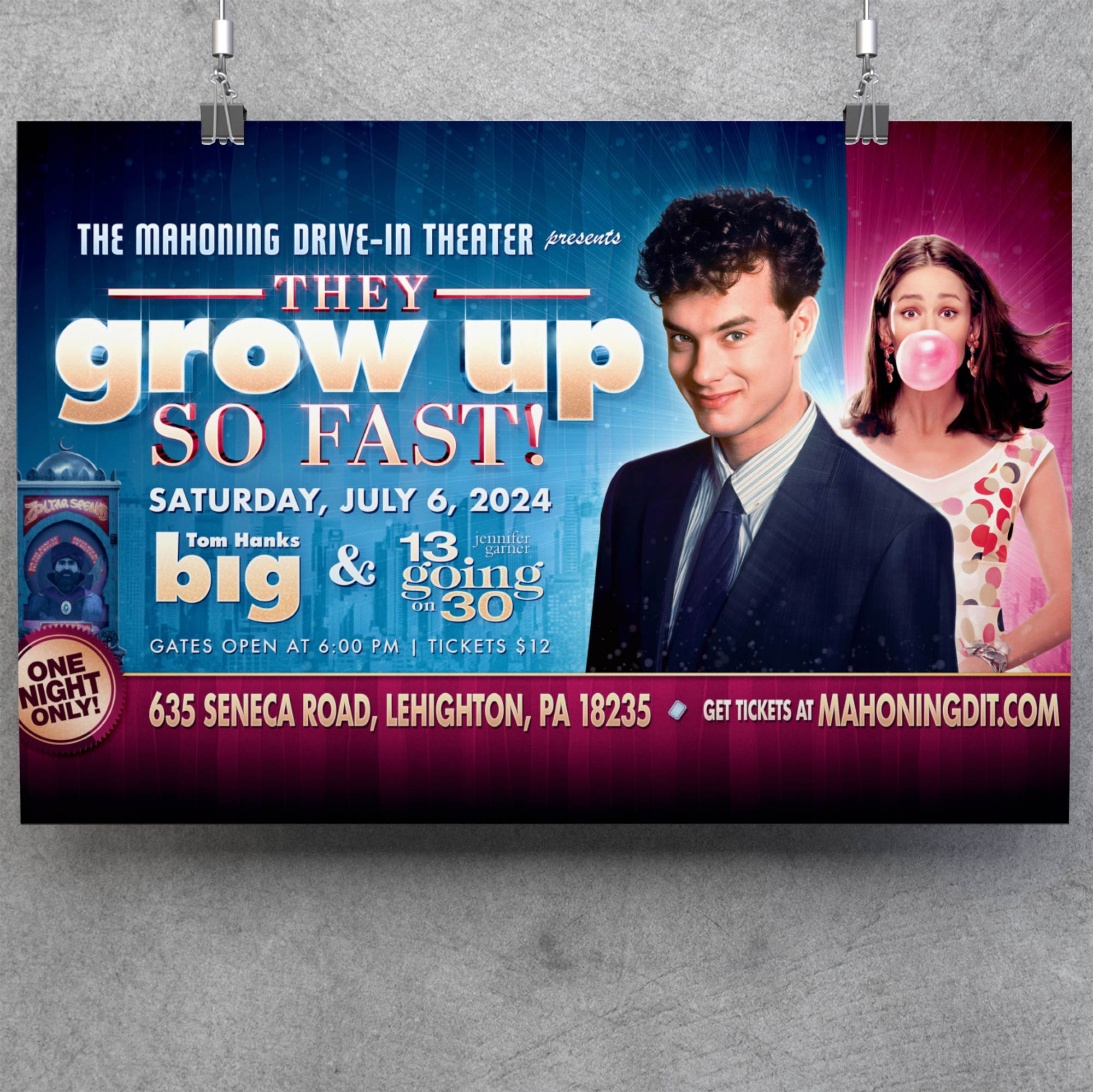 They Grow Up So Fast - 2024 Event Poster