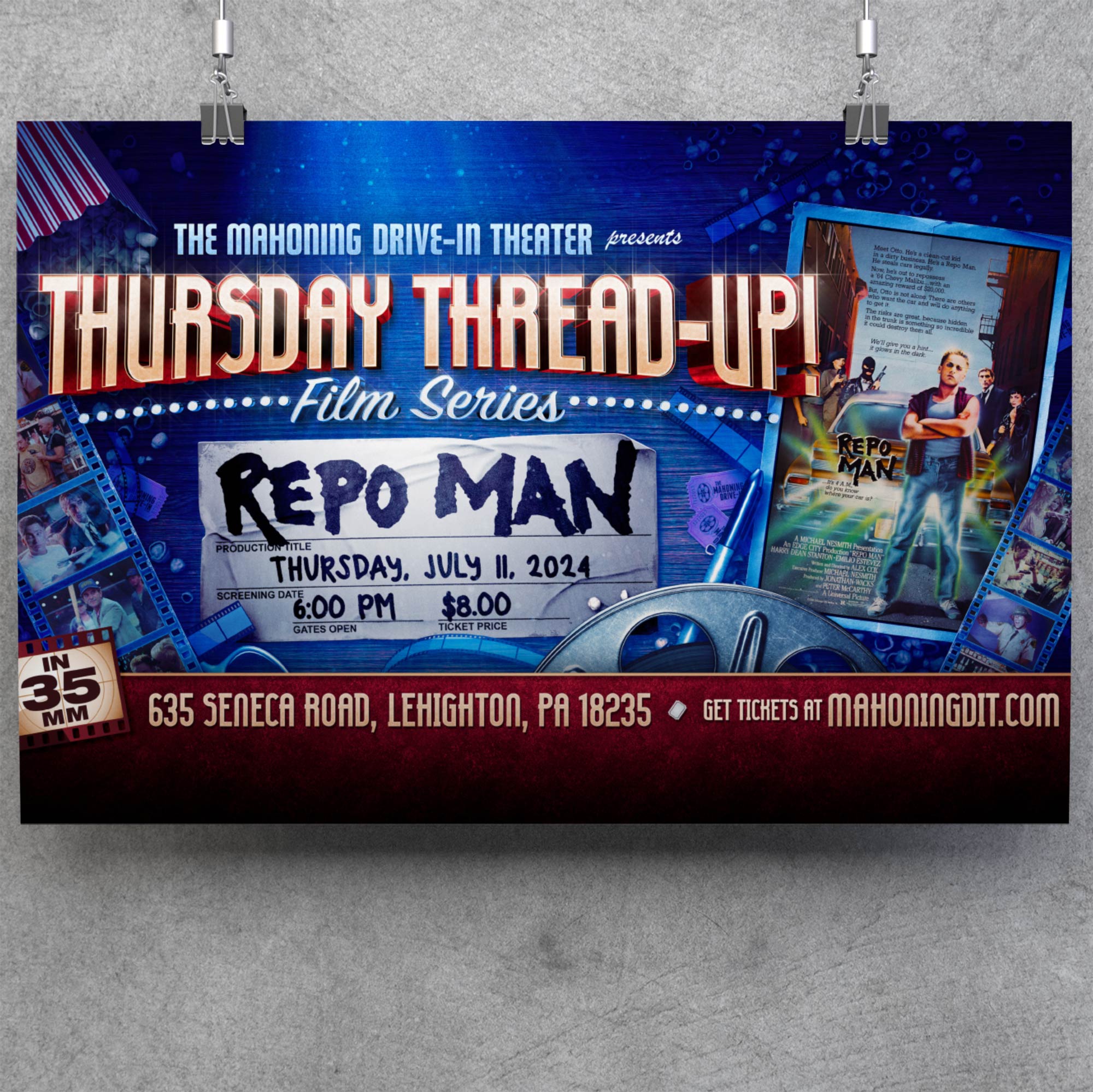 Repo Man - 2024 Event Poster