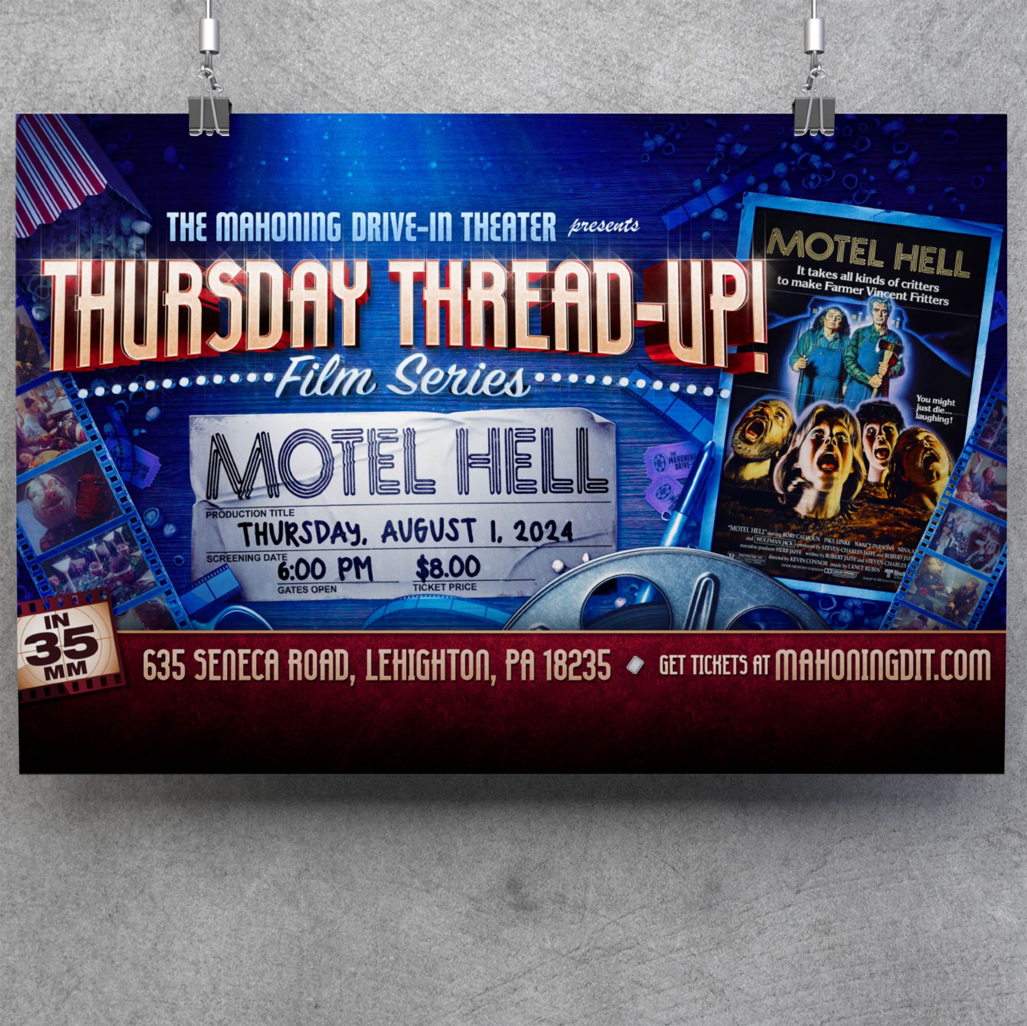 Motel Hell - 2024 Event Poster