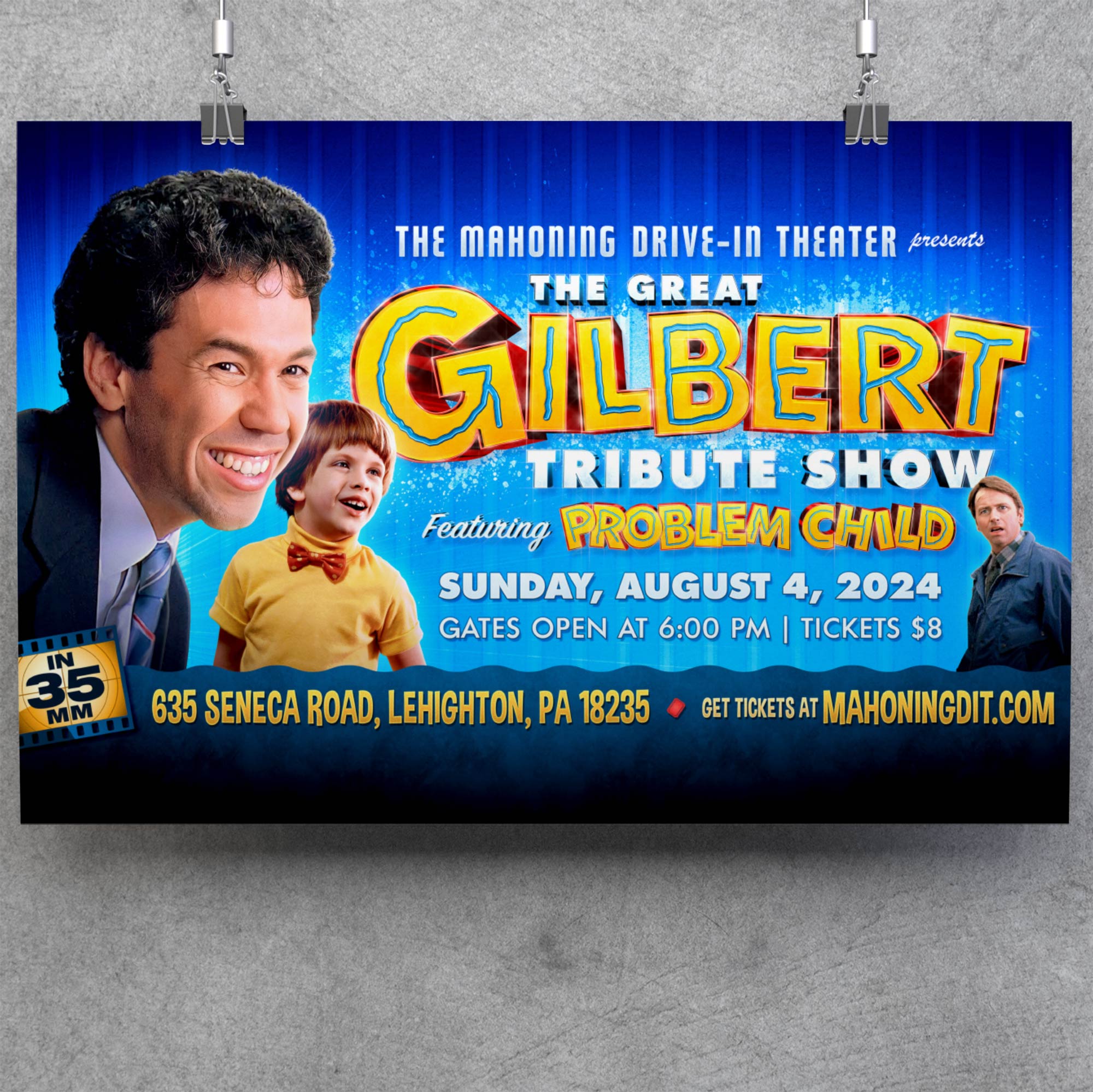 Tribute to Gilbert - 2024 Event Poster