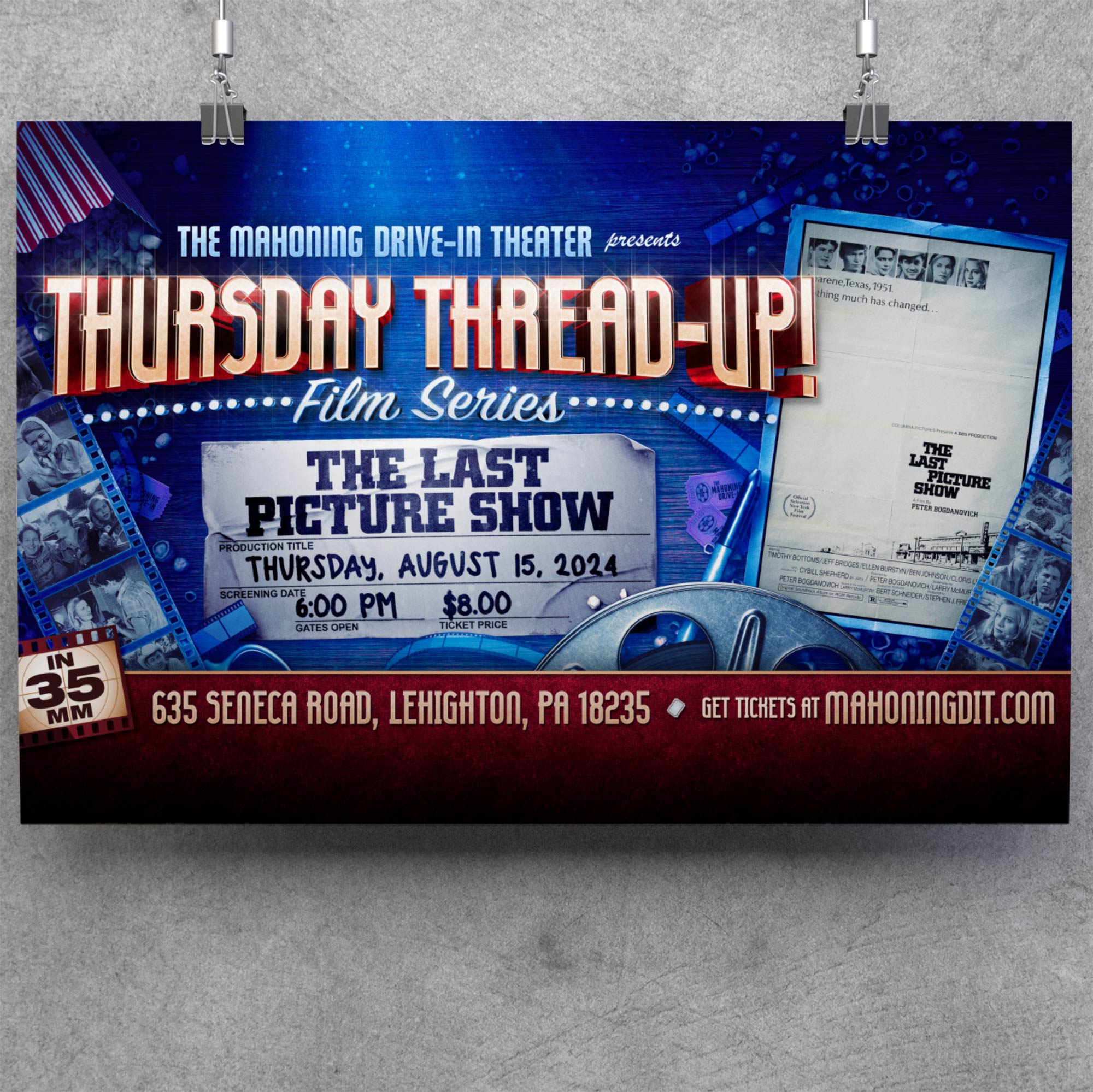 Last Picture Show - 2024 Event Poster