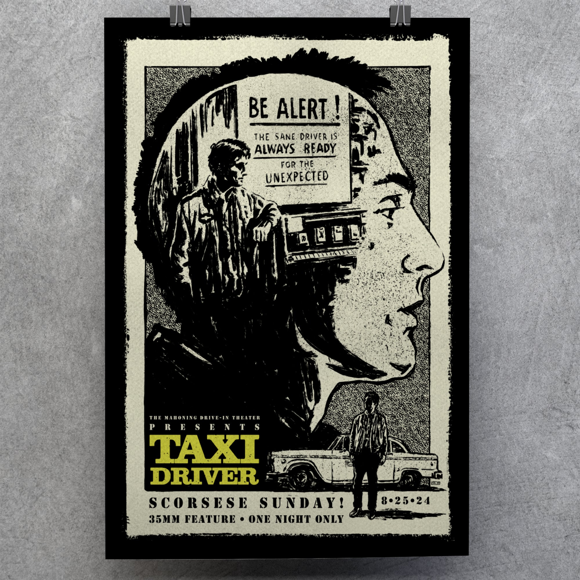 Taxi Driver - 2024 Event Poster