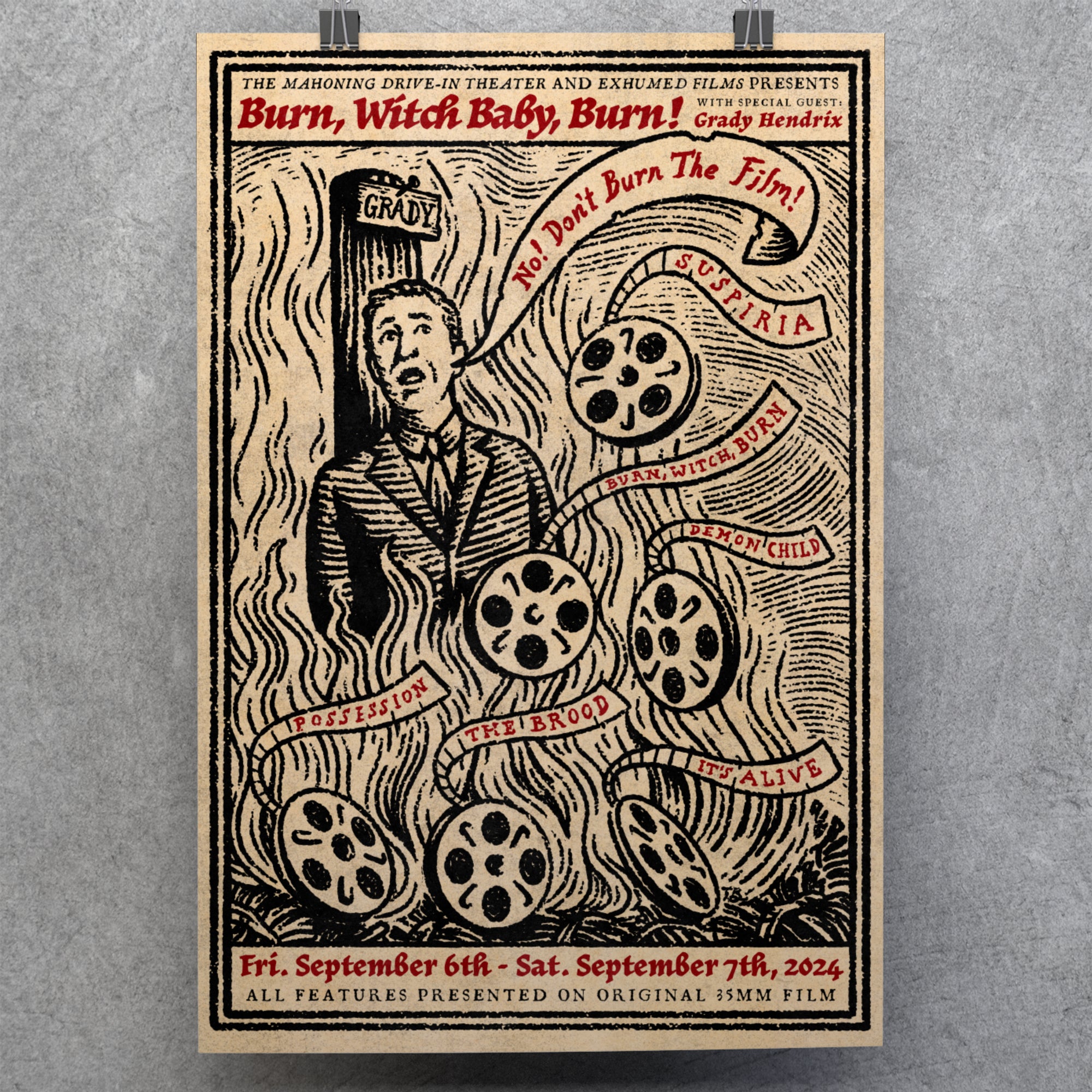 Burn Witch Burn - 2024 Event Poster