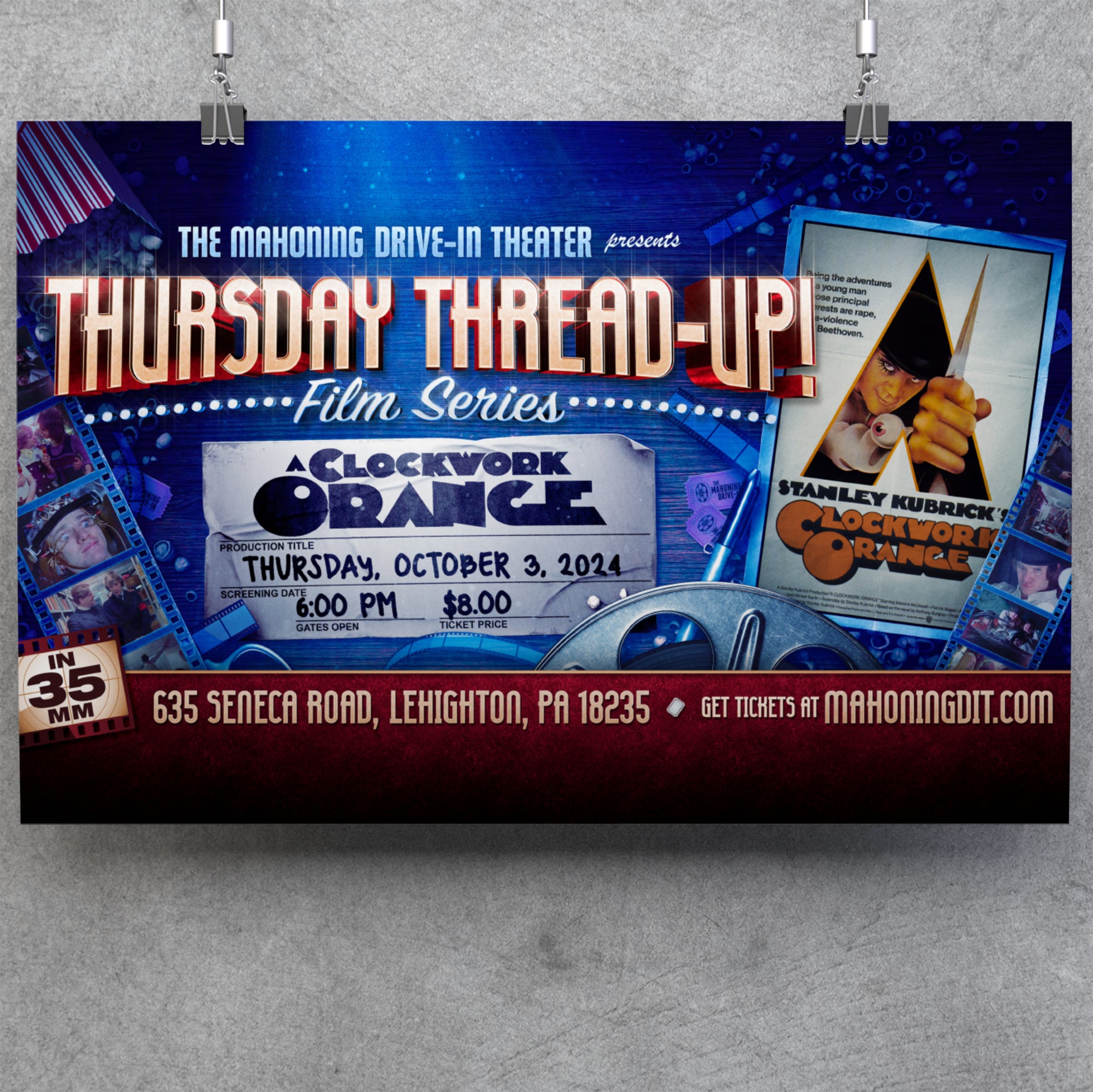 Clockwork Orange - 2024 Event Poster