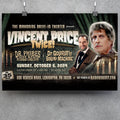 Vincent Price Twice- 2024 Event Poster