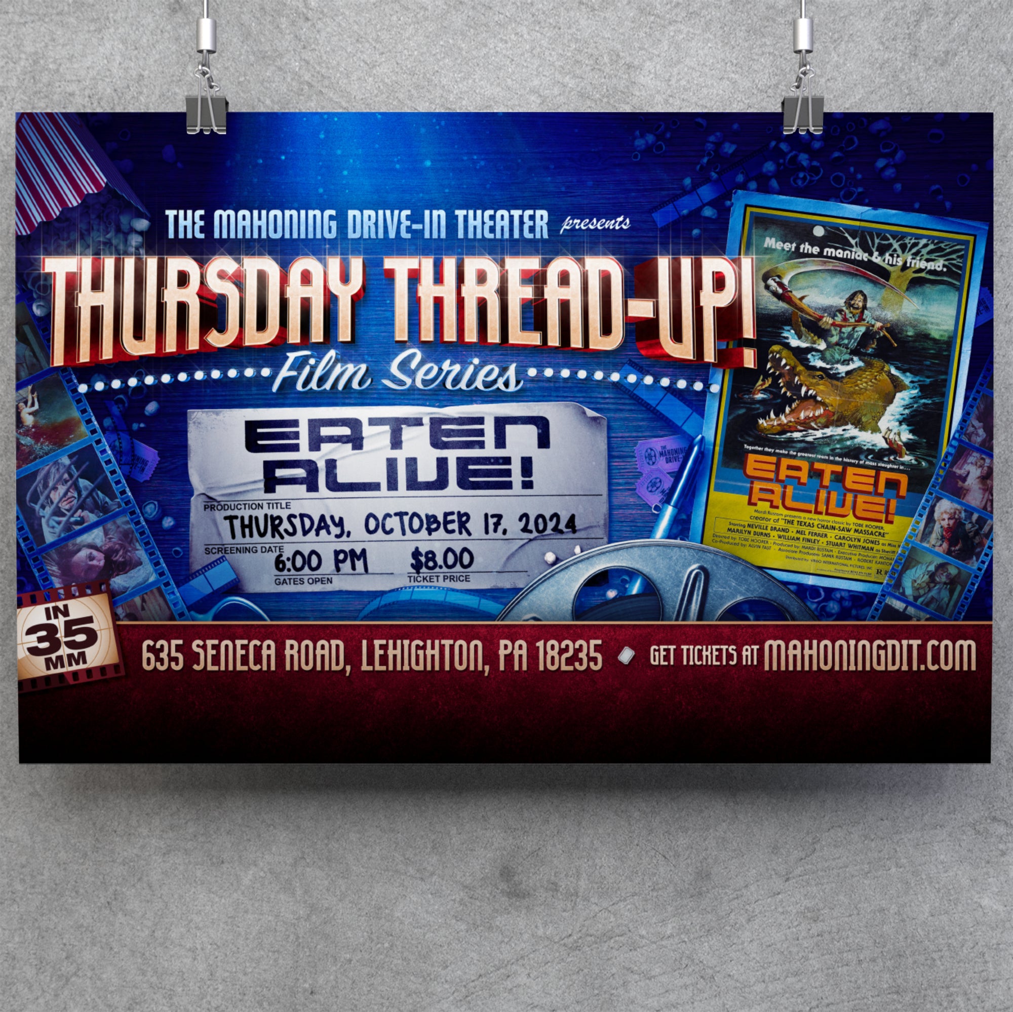 Eaten Alive - 2024 Event Poster