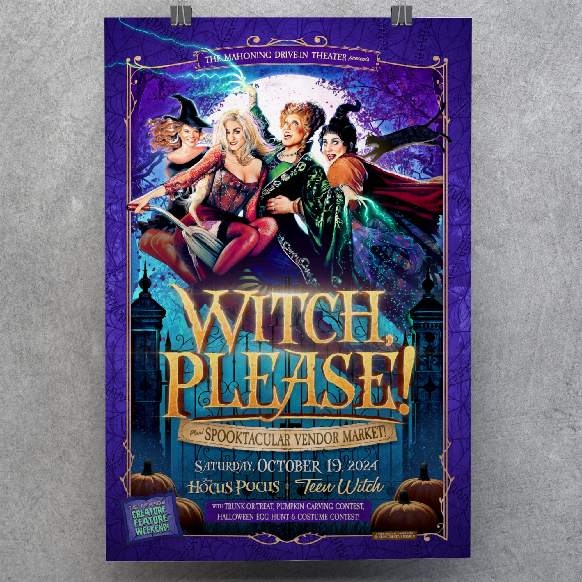 Witch Please - 2024 Event Poster