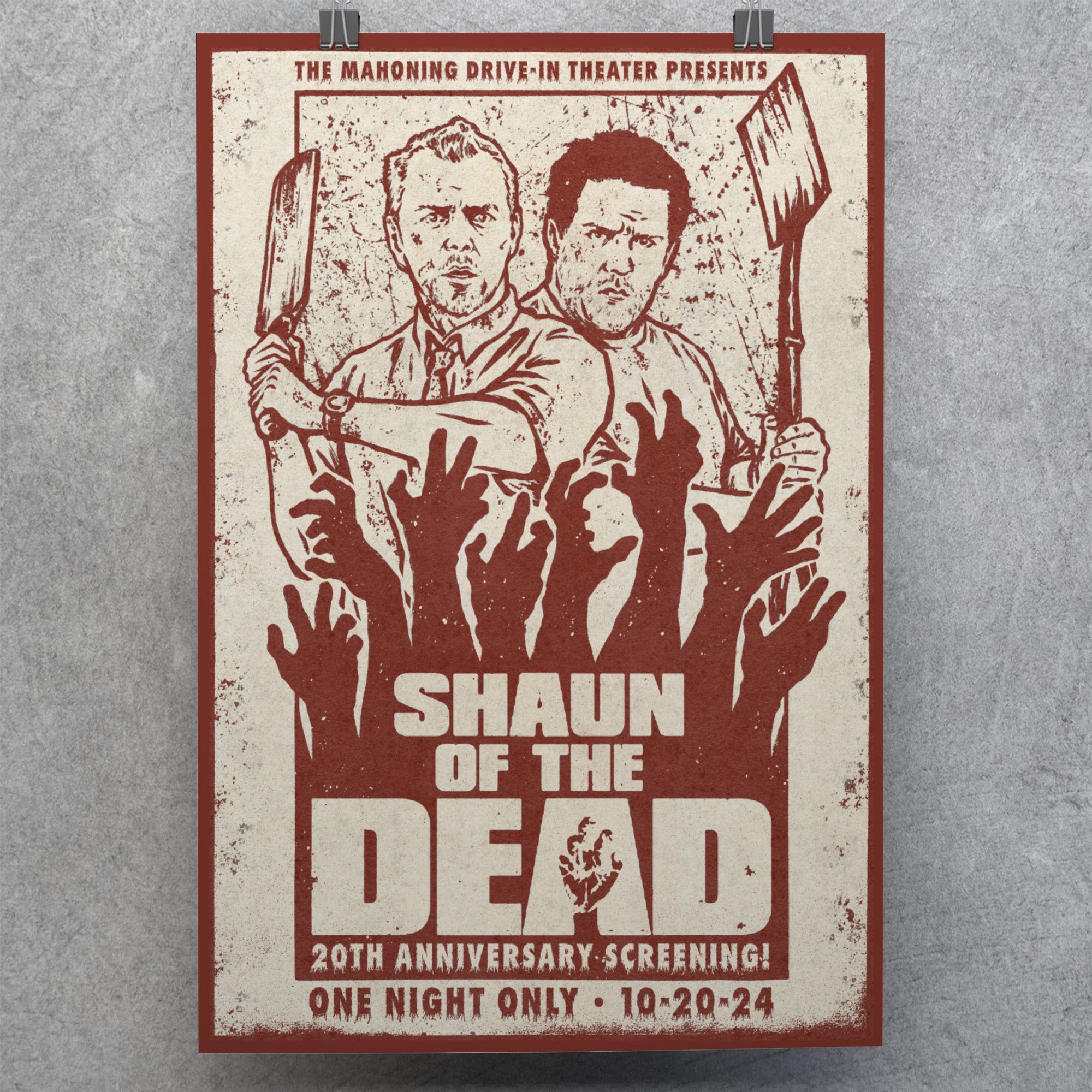 Shaun of the Dead - 2024 Event Poster